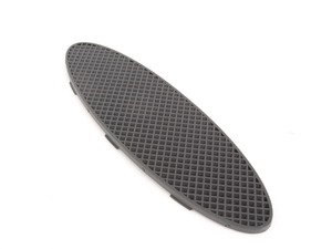 ES#123106 - 51477138446 - Standard Inlay Foot Rest - Priced Each - Normal dead pedal pad - Genuine MINI - MINI
