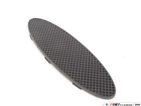 ES#123106 - 51477138446 - Standard Inlay Foot Rest - Priced Each - Normal dead pedal pad - Genuine MINI - MINI
