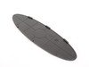 ES#123106 - 51477138446 - Standard Inlay Foot Rest - Priced Each - Normal dead pedal pad - Genuine MINI - MINI