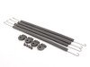 ES#392946 - 4F0898255 - Sunroof Headliner Anti-Rattle Spring Kit - These anti-rattle springs prevent your sunroof headliner from getting stuck or rattling on your C6 A6/S6 - Genuine Volkswagen Audi - Audi