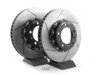ES#3028605 - 002662ECS03KT - Full-Floating Two-Piece Slotted Front Rotors - Pair 12.99" (330mm) - Direct bolt-on upgrade for reduced weight and additional cooling! - ECS - Porsche