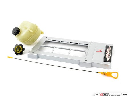 ES#2593514 - 17517556988KT - Engine Cover Kit - JCW Kit - Clean up your engine bay with new engine cover kit - Genuine MINI - MINI