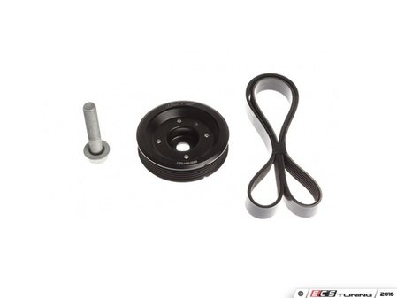 ES#4500890 - CTS-HW-0099-B8E - Underdrive Lightweight Crank Pulley - Less rotational mass means more power! - CTS - Audi