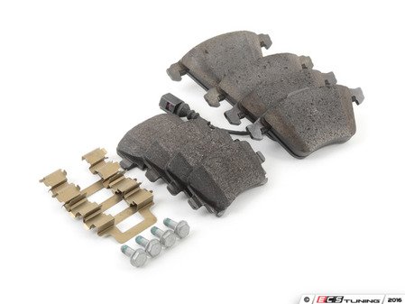 ES#2992555 - 8j0698151fKT - Front & Rear Brake Pad Kit - Factory replacement pads for a stock feel, includes front and rear pads - Genuine Volkswagen Audi - Audi