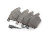 ES#2992555 - 8j0698151fKT - Front & Rear Brake Pad Kit - Factory replacement pads for a stock feel, includes front and rear pads - Genuine Volkswagen Audi - Audi