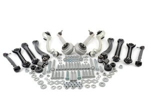 ES#2732066 - 2043304411KT3 - Front And Rear Suspension Refresh Kit - Complete front and rear suspension rebuild kit featuring Lemforder control arms and bushings with Genuine Mercedes-Benz hardware - Lemforder - Mercedes Benz