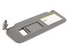ES#2955394 - 8W0857551B7C0 - Left Sun Visor - Black - Sun visor with built in vanity mirror - Genuine Volkswagen Audi - Audi