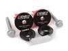 ES#2992521 - 008288ecs01KT -  Complete Rear Differential Mount Insert Kit - Increase drivetrain rigidity and response! - ECS - Audi Porsche