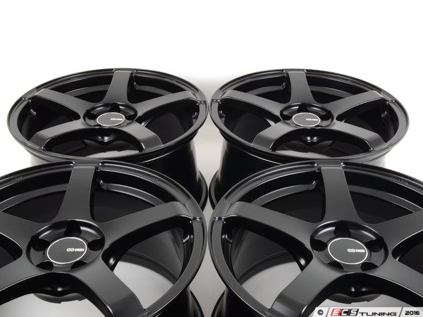 Enkei Kojin 17x9 45mm Offset 5x100 Bolt Pattern 72.6mm Bore Dia Matte Silver Wheel