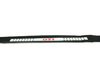 ES#4186 - 1J3853806G6E6 - Door Sill Foil - Right Side - (NO LONGER AVAILABLE) - Aluminum look with red "GTI" logo - Genuine Volkswagen Audi - 