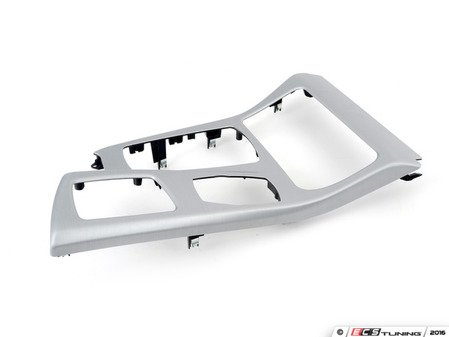 ES#2144883 - 51169206396 - F10 Trim - Center Console - Alu - Brushed - - Genuine BMW - BMW