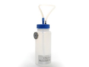 ES#3024823 - BBMCV - Turner Motorsport Brake Bleeder Bottle with Check Valve - Simple Bleed - The efficient bleeder has a check valve that prevents air from flowing back into the brake system while the bleeder is still open. - Turner Motorsport - BMW MINI