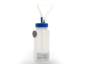 Turner Motorsport Brake Bleeder Bottle with Check Valve - Simple Bleed