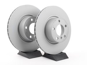 ES#2771582 - 34206790362KT - Rear Brake Rotors - Pair  - Features "Z" coat for corrosion resistance - Zimmermann - BMW