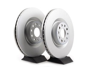 ES#2855193 - 1k0615301mmKT - Front Brake Rotors - Pair (345x30) - Restore the stopping power in your vehicle - ATE - Audi Volkswagen