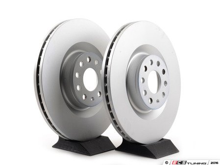 ES#2855193 - 1k0615301mmKT - Front Brake Rotors - Pair (345x30) - Restore the stopping power in your vehicle - ATE - Audi Volkswagen
