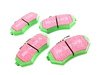 ES#520110 - DP2841/2 - Front GreenStuff Performance Brake Pad Set - Designed as a mildly upgraded pad, great for an afternoon of sporty driving. - EBC - Volkswagen