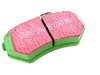ES#520110 - DP2841/2 - Front GreenStuff Performance Brake Pad Set - Designed as a mildly upgraded pad, great for an afternoon of sporty driving. - EBC - Volkswagen