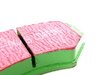 ES#520110 - DP2841/2 - Front GreenStuff Performance Brake Pad Set - Designed as a mildly upgraded pad, great for an afternoon of sporty driving. - EBC - Volkswagen