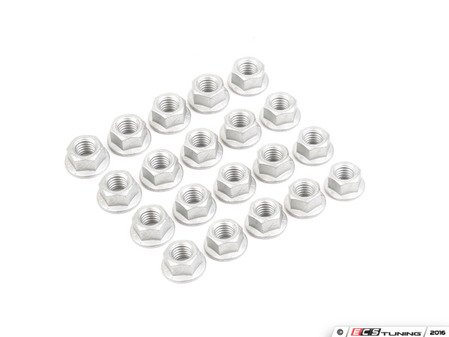 ES#2712741 - 11611713432KT - Hex Nut - Pack Of 20  - (NO LONGER AVAILABLE) - Genuine BMW - 