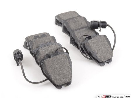 ES#1305545 - d820mtx - Front Red Box Brake Pad Set - A great alternative to expensive OEM pads (round wear sensor) - Mintex - Audi