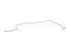 ES#308150 - 1J0614741AC - Rear Hard Brake Hose - Left - Brake line from front hard line connection to mid brake hose - Genuine Volkswagen Audi - Volkswagen