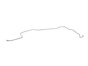 ES#308150 - 1J0614741AC - Rear Hard Brake Hose - Left - Brake line from front hard line connection to mid brake hose - Genuine Volkswagen Audi - Volkswagen