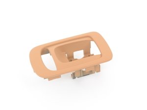 ES#1453863 - 955613253005Z1 - Window Switch Trim - Sand Beige - Trim around passenger-door window switch - Genuine Porsche - Porsche
