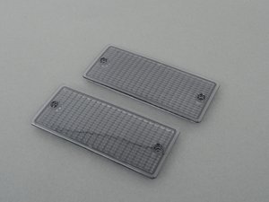 ES#3024338 - E30EARLYSMOKE - Smoked Front Turn Signal lens (pair)  - (NO LONGER AVAILABLE) - Replace your cracked or fogged turn signal covers. - Turner Motorsport - 
