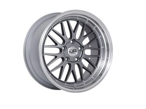 ES#3085012 - ESM-004-29KT - 18" Style 004 Wheels - Set Of Four - (NO LONGER AVAILABLE) - 18"x9.0" ET38 57.1CB 5x100 Gunmetal with Machined Lip - ESM Wheels - 