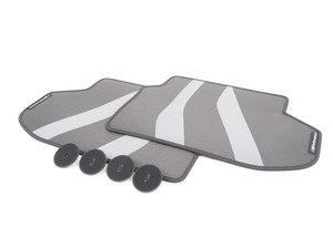 ES#3029215 - 51472365219 - F10 BMW M Performance Carpeted Floor Mats - rear - Protect your valuable carpet - Genuine BMW M Performance - BMW