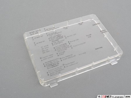 ES#164261 - 61131362271 - FUSE BOX COVER 77 - Genuine BMW - BMW