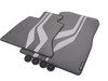 ES#3029214 - 51472365217 - F10 BMW M Performance Carpeted Floor Mats - front - Protect your valuable carpet - Genuine BMW M Performance - BMW