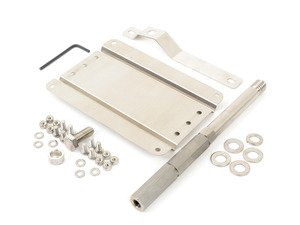 ES#3046165 - 002SVWPASSAT2 - No Holes License Plate Bracket Kit - (NO LONGER AVAILABLE) - Avoid drilling holes in your bumper by utilizing a tow hook mounted plate bracket - GMG Motorsports - 
