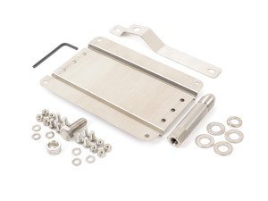 ES#3046056 - 0002SVW7 - No Holes License Plate Bracket Kit - (NO LONGER AVAILABLE) - Avoid drilling holes in your bumper by utilizing a tow hook mounted plate bracket - GMG Motorsports - 