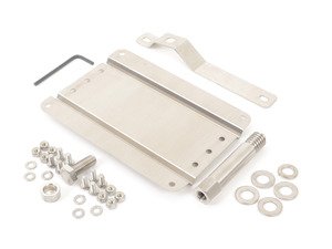 ES#3046166 - 0002SVWTIGUAN - No Holes License Plate Bracket Kit - Avoid drilling holes in your bumper by utilizing a tow hook mounted plate bracket - GMG Motorsports - Volkswagen