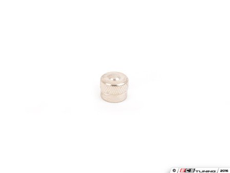ES#65523 - 36121120779 - Stainless Steel Valve Stem Cap - Priced Each - Replace your plastic or missing caps - Genuine BMW - Audi BMW Volkswagen Mercedes Benz MINI Porsche