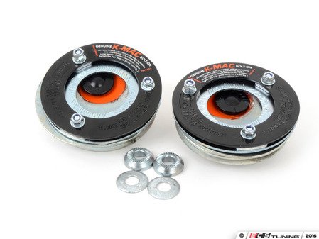 ES#3149846 - 192416-1J - Stage 1 Camber Plates - Street - Easily adjust front camber for the first time, with additional caster adjustment - installs in place of stock strut mounts. Perfect for daily driven stock cars! - KMAC - BMW