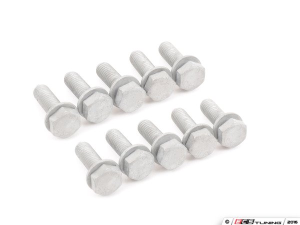 Genuine BMW - 07119904793KT - Hex Bolt With Washer - Pack Of 10 