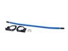 ES#2843600 - NM.358856 - NM Billet Aluminum Tie-Bar - Blue - Front strut tower bar for suspension rigidity - NM Engineering - MINI