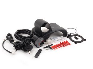 ES#2992582 - 000965ECS04A5KT - ECS Column Pod Boost Gauge Kit - Includes ECS 30in Hg/30 PSI Electronic Boost Gauge, Column Pod and ECS Throttle Body Boost Tap Kit - Assembled By ECS - Volkswagen