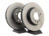 ES#2539287 - 95535140141KT3 - Front UV Coated Brake Rotors - Pair (330x32) - Features Brembo's special UV paint treatment that guarantees superior corrosion resistance. - Brembo - Volkswagen Porsche