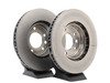ES#2539287 - 95535140141KT3 - Front UV Coated Brake Rotors - Pair (330x32) - Features Brembo's special UV paint treatment that guarantees superior corrosion resistance. - Brembo - Volkswagen Porsche