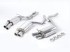 ES#2827315 - SSXAU134 - Cat-Back Exhaust System - Resonated - 2.36" stainless steel with quad GT 80mm polished tips - Milltek Sport - Audi