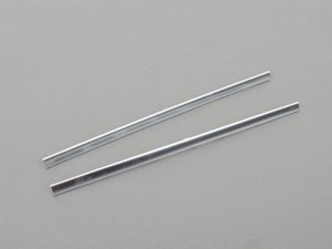 ES#3013514 - 4M0807967B3Q7 - Grille Inserts - Chrome - Add these inserts to your grille to fill the gaps left behind by the front plate bracket - Genuine Volkswagen Audi - Audi
