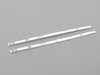 ES#3013514 - 4M0807967B3Q7 - Grille Inserts - Chrome - Add these inserts to your grille to fill the gaps left behind by the front plate bracket - Genuine Volkswagen Audi - Audi