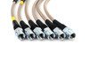 ES#3024292 - PLBE9XM3 - Stainless Steel Brake Line Set  - Designed to create a quicker, firmer, more consistent pedal response - DOT compliant - StopTech - BMW