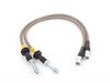 ES#3024287 - PLBE46M3DCOAT - Stainless Steel Brake Line Set  - (NO LONGER AVAILABLE) - Designed to create a quicker, firmer, more consistent pedal response - DOT compliant - StopTech - 