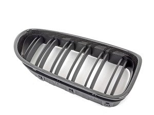 ES#3023066 - BM-0612-CF - Dual Slats Blackout Grille Set - Carbon Fiber - Add style and individuality to your BMW in minutes! - ECS - BMW