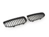 ES#3023031 - BM-0220 - Blackout Grille Set - Matte Black - Add aggressive style to your front end in minutes - ECS - BMW